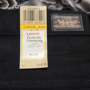 Levi's Black Jean's Size 12 Medium Perfe